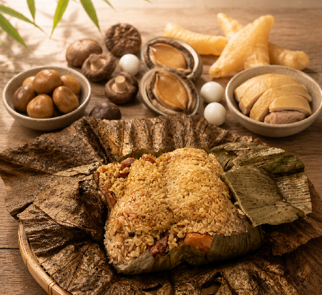 天香樓推出「天香佛跳牆八寶粽」6月限定內用供應