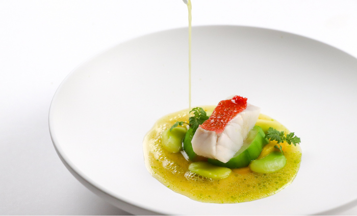 [Summer Menu] Seasonal Fish with Vinaigrette